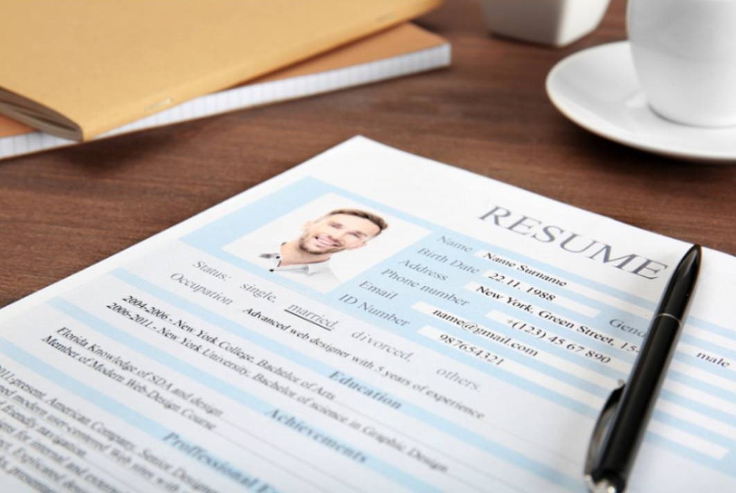 životopis kandidáta v Talent Solutions